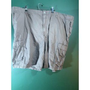 True Nation - Men's Khaki Cargo Shorts - Size 54